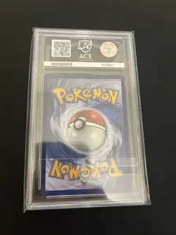 Team Rocket’s Meowth 203/182 ACE 10 GEM MINT Pokemon Card Illustration Rare - Image 2