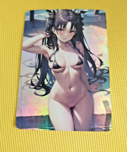 Ishtar Fate Grand Order Sexy Anime ACG Waifu Beauty Holo Card - Image 2