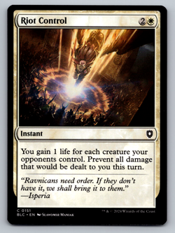 Riot Control C 0151 Bloomburrow Regular - Image 1