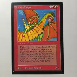 Shivan Dragon x (1) MTG - Collectors' Edition (CE) - EX/NM - Image 1