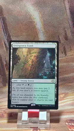 MTG Overgrown Tomb #266 - Lorwyn Eclipsed (ECL) Non-Foil - Image 1