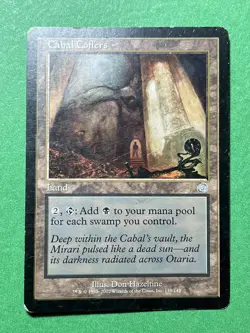 **Cabal Coffers** ~Torment~ MTG: Magic the Gathering Moderate Play (MP) - Image 1