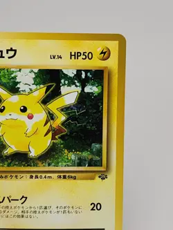 1997 Pokemon PIKACHU #025 Pokemon Jungle Common Regular Vintage | Japanese NM - Image 3