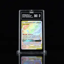 Pokemon TCG Venusaur & Snivy GX Cosmic Eclipse Rainbow Rare 249/236 TAG 8 - Image 1
