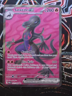 Pokemon TCG Salazzle ex 101/088 Ultra Rare Perfect Order NM/M - Image 1