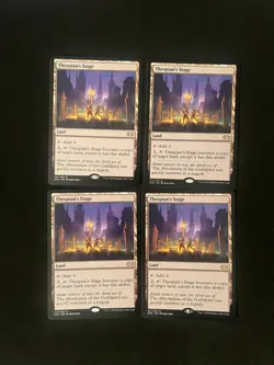 4xThespian's Stage [DOUBLE MASTERS]- NM MTG MAGIC THE GATHERING CARDS - Image 1