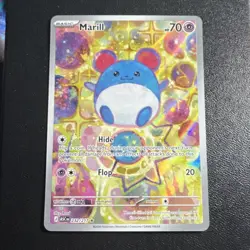 Pokemon Marill Full Art Rare Holo 232/217 2026 Basic 70 HP English - Image 1