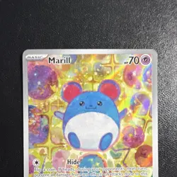 Pokemon Marill Full Art Rare Holo 232/217 2026 Basic 70 HP English - Image 3