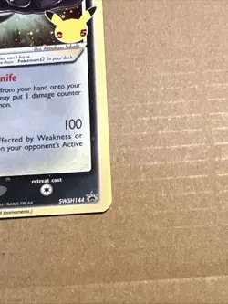 Pokemon TCG Celebrations Promo Greninja Gold Star SWSH144 - Image 3