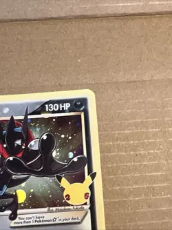 Pokemon TCG Celebrations Promo Greninja Gold Star SWSH144 - Image 4