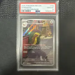 2025 POKEMON MEG EN-MEGA EVOLUTION ILLUSTRATION RARE #153 GUMSHOOS PSA 10 #153 - Image 1