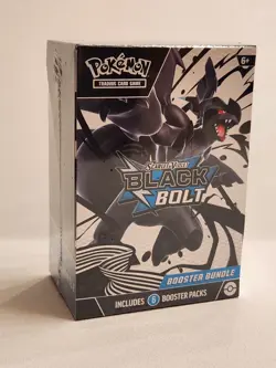 Pokemon TCG Scarlet Violet Black Bolt Booster Bundle New Sealed - Image 1