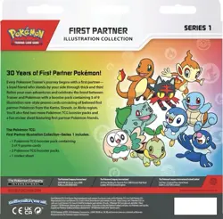 Pokemon First Partner Series 1 Illustration Collection SEALED IN HAND - Image 2