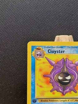 Pokemon 1999 WOTC 1st Edition Fossil Cloyster 32/62 - Near Mint - Image 3