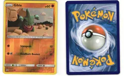 Gible Reverse Holo Pokemon TCG Unified Minds 112/236 LP - Image 3