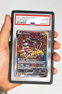 Pokemon Giratina V 186/196 - Lost Origin - Alt Art - PSA 10 (GEM MINT) CLEAN. - Image 1