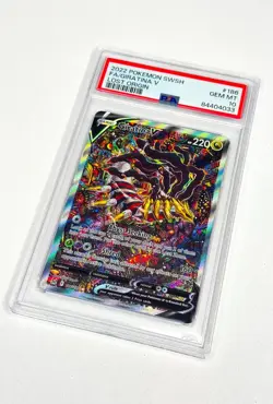 Pokemon Giratina V 186/196 - Lost Origin - Alt Art - PSA 10 (GEM MINT) CLEAN. - Image 2
