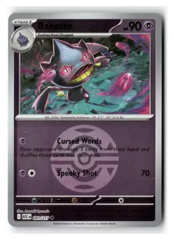 Banette 091/217 Uncommon ME: Ascended Heroes Pokemon Near Mint - Image 1