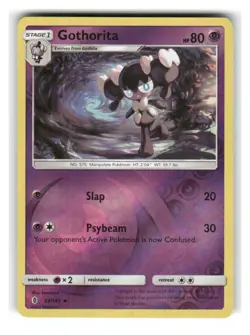 Gothorita 53/145 Uncommon Guardians Rising Pokemon Reverse Holo Near Mint - Image 1