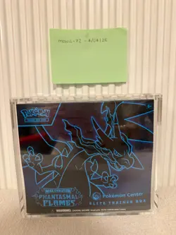 Phantasmal Flames Pokemon Center Elite Trainer Box (ETB) - New & Factory Sealed - Image 1