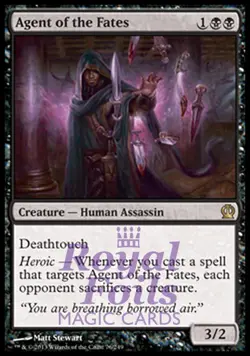 Agent of the Fates 1x FOIL THS MTG Theros Rare MINT black - Image 1