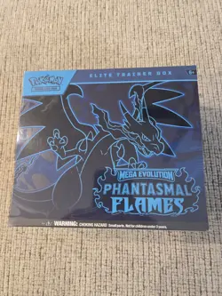 Pokemon TCG Phantasmal Flames Elite Trainer Box ETB Factory Sealed - Image 1