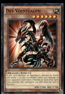 Des Volstgalph YS14-ENA02 Yu-Gi-Oh 1st Edition MP - Image 1