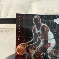 Upper Deck Michael Jordan Air of Greatness Chicago Bulls #149 Insert NBA Card - Image 3