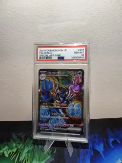 PSA 10 Palafin ex SAR 207/187 Terastal Festival sv8a Card Pokemon Giapponese Jpn - Image 2