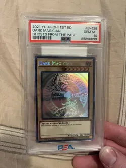 Dark Magician Ghost Rare Card GFTP-EN128 1st Edition Psa 10 - Image 1