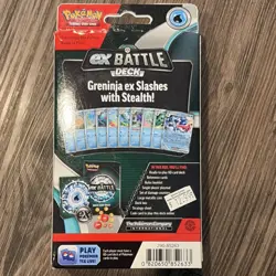 Pokemon Greninja ex Battle Deck 60 Card Structure Deck English 290-85263 - Image 2