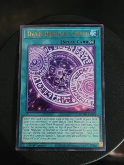 Konami yu-gi-oh! Dark Magical Circle Spell Card MZMU-EN068 1st Edition - Image 2