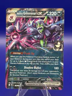 Marnie's Grimmsnarl ex SV10: Destined Rivals 136/182 Pokemon Card Holofoil - Image 1