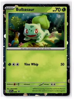 Bulbasaur - (Cosmos Holo) 046 SV: Scarlet & Violet Promo Cards Holofoil NM - Image 1