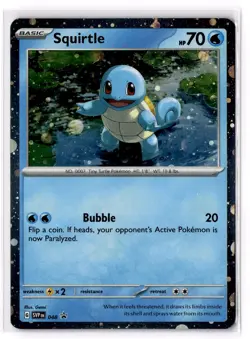 Squirtle - (Cosmos Holo) 048 SV: Scarlet & Violet Promo Cards Holofoil NM - Image 1