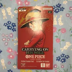 Bandai One Piece Card Carrying On His Will OP-13 English Sealed Booster Pack - Image 1