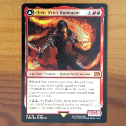 Clive, Ifrit's Dominant - Prerelease Foil Promo - Final Fantasy XVI MTG FF16 - Image 1
