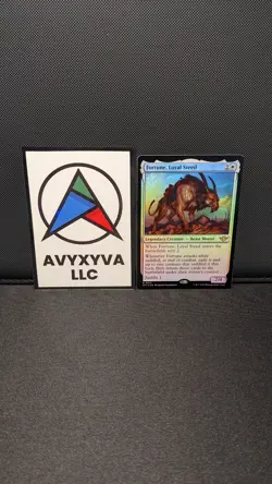 1 x Fortune, Loyal Steed Foil OTJ NM MTG - Image 1