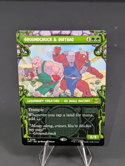 Groundchuck and Dirtbag - Showcase - Teenage Mutant Ninja Turtles MTG 238 Rare - Image 1