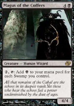 MTG Magus of the Coffers, Light Play, English Planar Chaos - Image 1