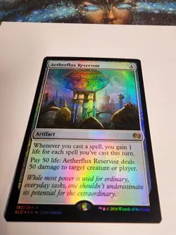 Mtg Aetherflux Resevoir Foil NM From KALADESH! - Image 5