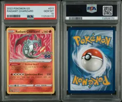 Pokemon Radiant Charizard Pokemon GO 011/078 PSA 10 Gem Mint - Image 3