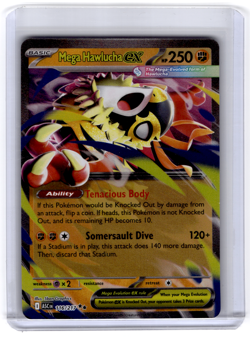 Mega Hawlucha ex 116/217 Ascended Heroes Double Rare Pokemon TCG Card NM - Image 1