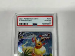 Pokemon PSA 10 Flareon Vmax #3 Advanced Gift Box 2024 Chinese - Image 4