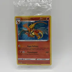Pokemon Special Delivery Charizard SWSH075 Black Star Promo Sealed - Image 1