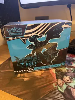 Pokemon Black Bolt ETB New Factory Sealed - Image 1