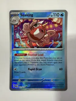 Seaking 021/131 - Pokemon TCG - Prismatic Evolutions Master Ball Reverse Holo - Image 1