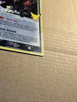 Pokemon TCG Umbreon Gold Star 17/17 Celebrations Classic Collection Mint - Image 2