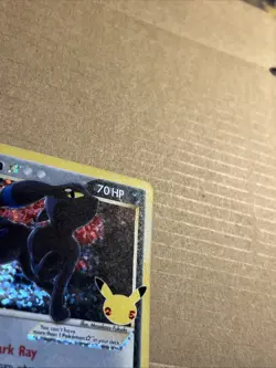 Pokemon TCG Umbreon Gold Star 17/17 Celebrations Classic Collection Mint - Image 5