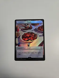 MTG - Final Fantasy - Token Creature Hero/ Food Common Foil 0004 M/NM - Image 2